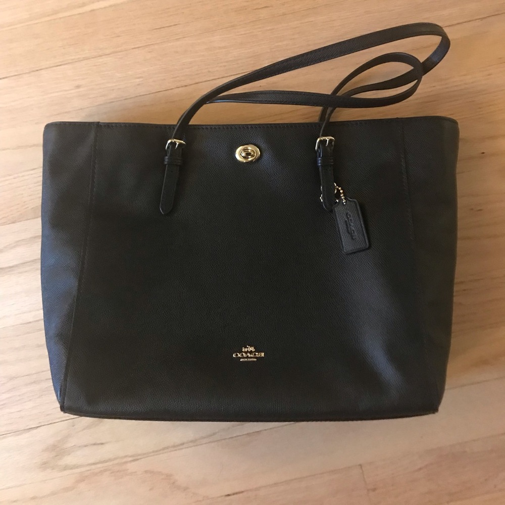 Coach Turnlock Diaper Baby Tote